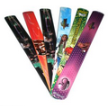 PVC Slap Bracelet/ Custom Logo Snap Wristband - Full Color